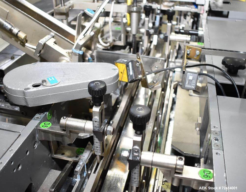 Pre-Owned Marchesini Model BA 100 Intermittent Motion Cartoner for Sale